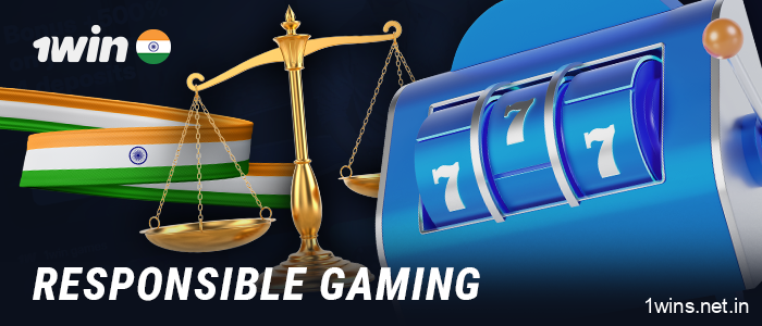 Responsible gaming at 1Win Indian online casino